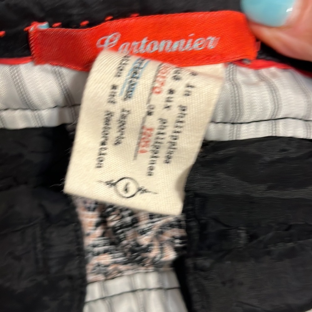 Anthropologie Charlie  Print Pants - Picture 5 of 6
